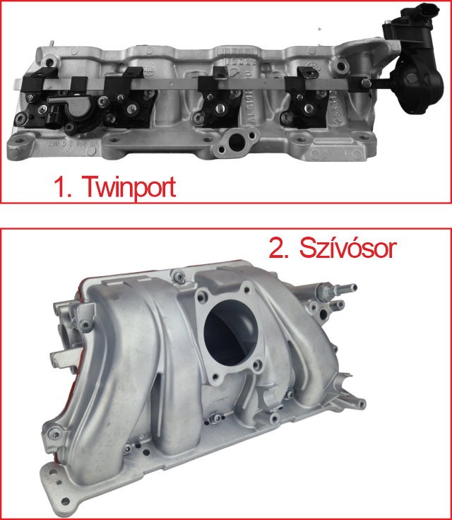 Twinport sor és szívósor